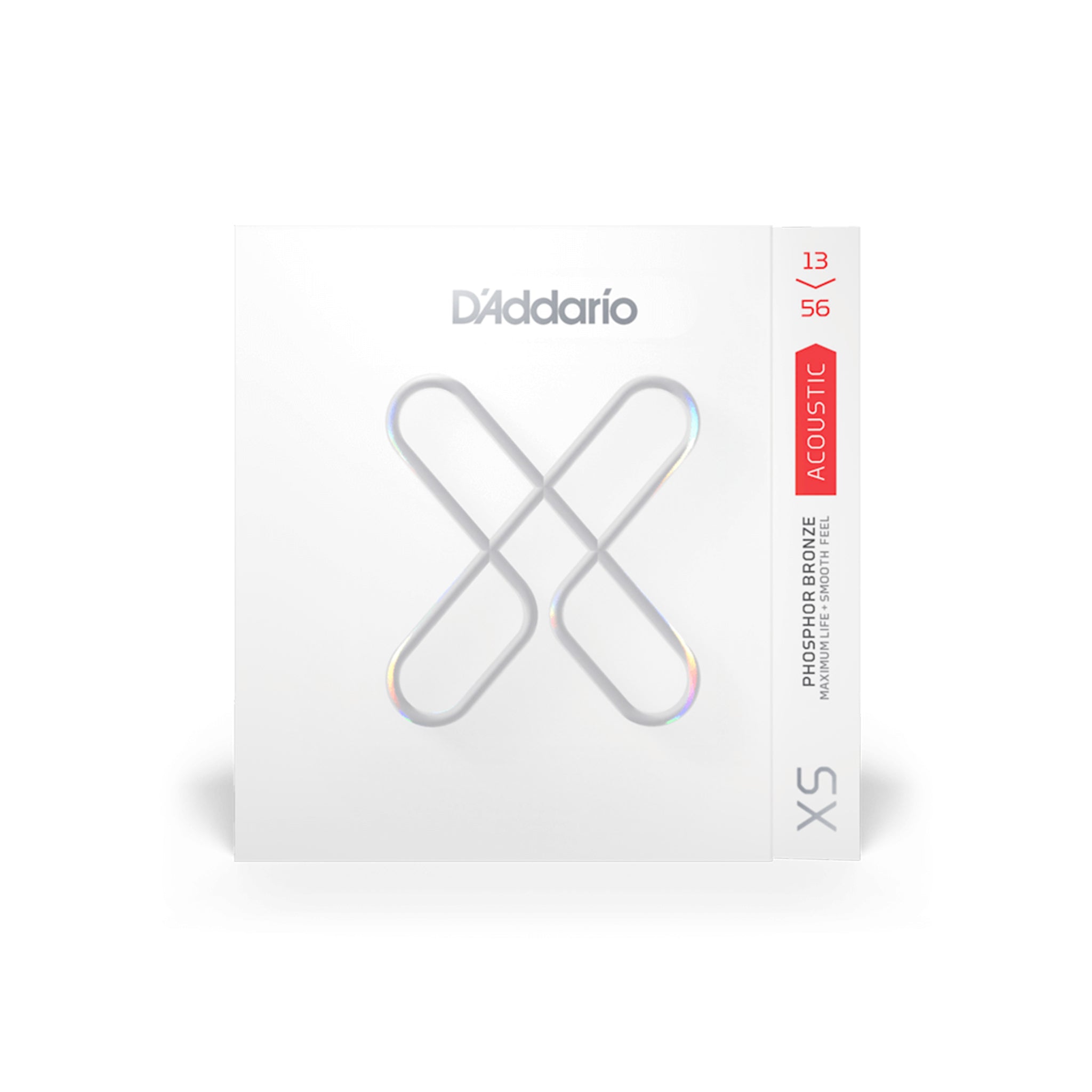D'Addario XSAPB1356 Phosphor Bronze Acoustic Guitar Strings, Medium, 13-56