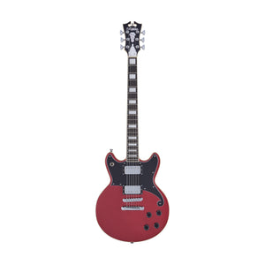 D'Angelico Premier Brighton Electric Guitar, Oxblood