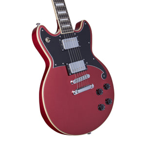 D'Angelico Premier Brighton Electric Guitar, Oxblood