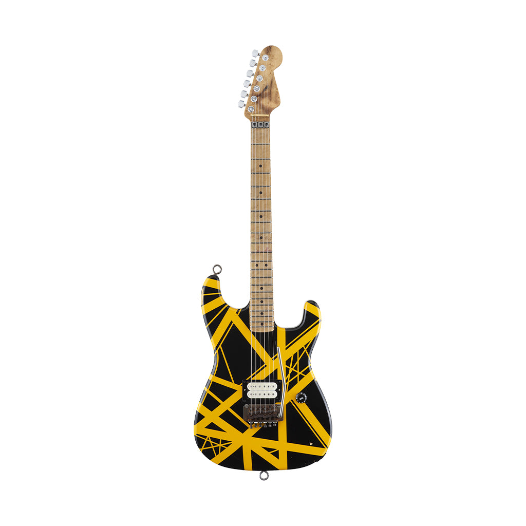 EVH Limited Ed 79 Bumblebee Electric Guitar, Black w/Yellow Stripes