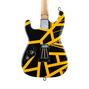 EVH Limited Ed 79 Bumblebee Electric Guitar, Black w/Yellow Stripes