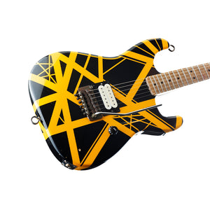 EVH Limited Ed 79 Bumblebee Electric Guitar, Black w/Yellow Stripes