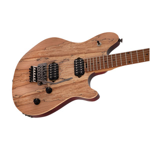 EVH Wolfgang Standard Exotic Spalted Maple Electric Guitar, Baked Maple FB, Natural