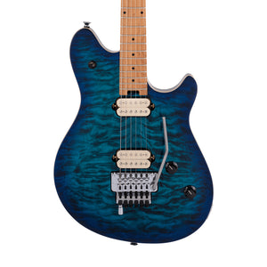 EVH Wolfgang Special QM Electric Guitar, Baked Maple FB, Chlorine Burst
