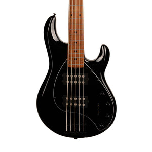 Ernie Ball Music Man StingRay Special 5 HH Bass Guitar, Maple FB, Black