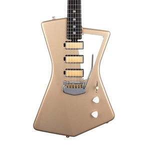 Ernie Ball Music Man St. Vincent Goldie Electric Guitar, Ebony FB, Cashmere