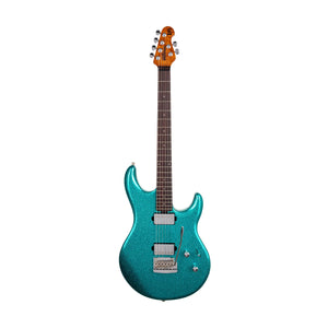 Ernie Ball Music Man Luke III HH Electric Guitar, RW FB, Ocean Sparkle