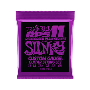 Ernie Ball Power Slinky RPS Nickel Wound Electric Guitar Strings, 11-48