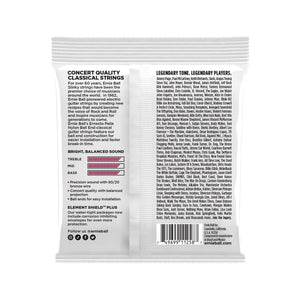 Ernie Ball Ernesto Palla Black & Gold Ball-End Nylon Classical Guitar Strings, Medium Tension, 3-Pk