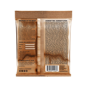 Ernie Ball Earthwood Rock and Blues Phosphor Bronze Acoustic Guitar Strings, 10-52, 3-Pack