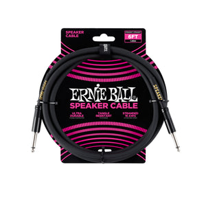 Ernie Ball 6FT Straight to Straight Speaker Cable