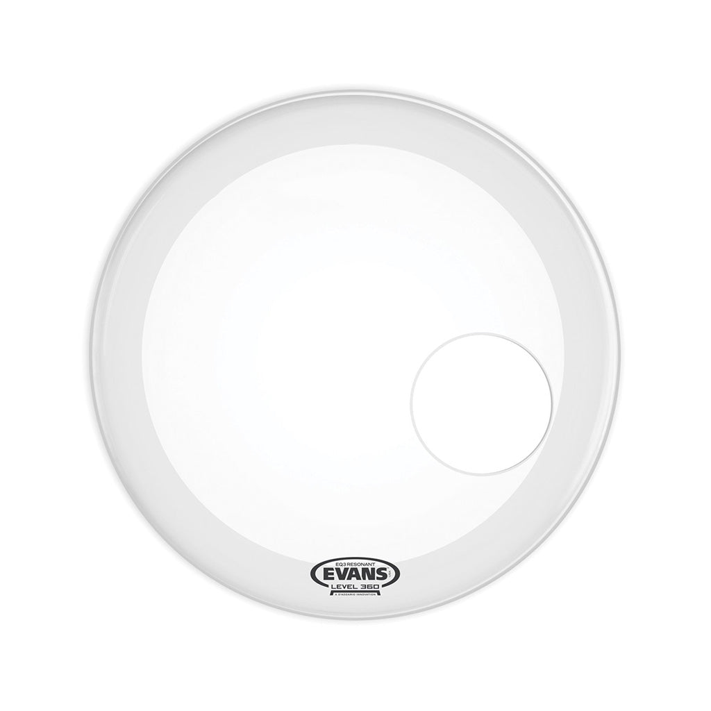 Evans BD20RGCW 20inch EQ3 Coated White - Bass