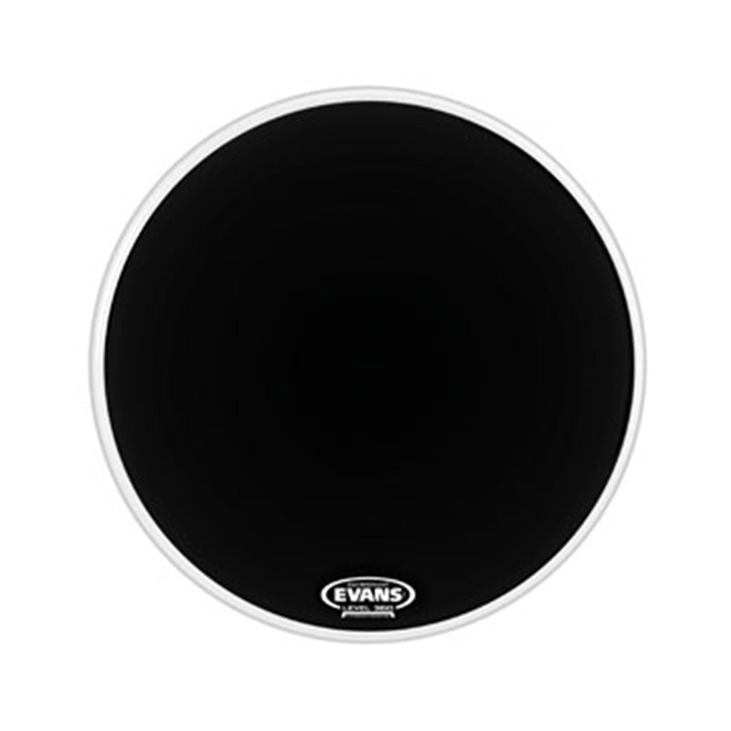 Evans BD22RB-NP 22inch EQ3 Reso Black, No Port - Bass