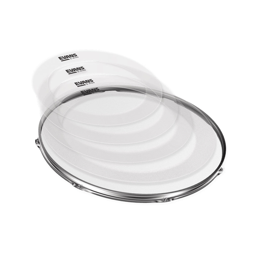 Evans ER-FUSION E-Rings Rock PrePak Drum Muffler Pack