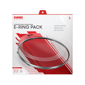 Evans ER-FUSION E-Rings Rock PrePak Drum Muffler Pack