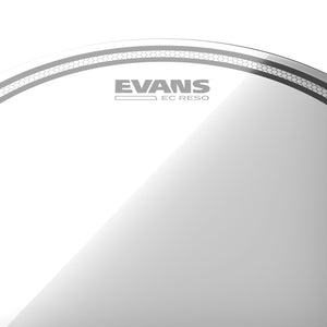 Evans TT08ECR 8inch EC Resonant Clear Tom Drumhead