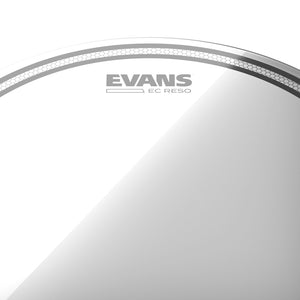 Evans TT10ECR 10inch EC Resonant Clear Tom Drumhead