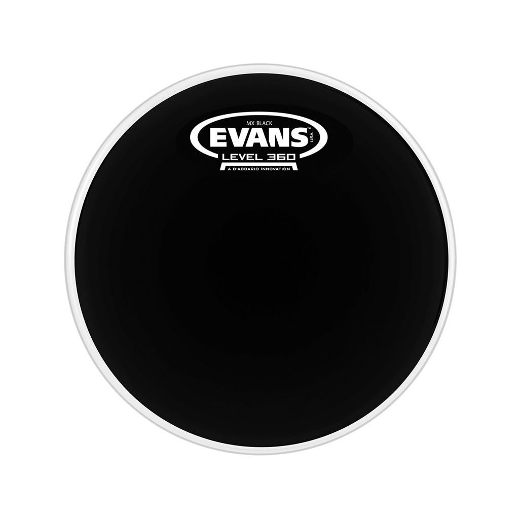 Evans TT14MXB 14inch MX Black - Marching Tenor