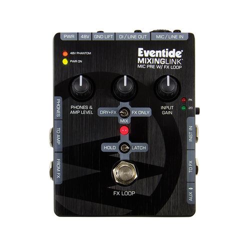 Eventide Mixing Link Mic Preamp with FX Loop Pedal, EUR Plug