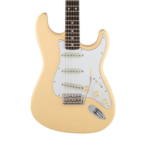 Fender Artist Yngwie Malmsteen Stratocaster Guitar, Scalloped RW Neck, Vintage White