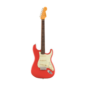 Fender American Vintage II 61 Stratocaster Electric Guitar, RW FB, Fiesta Red