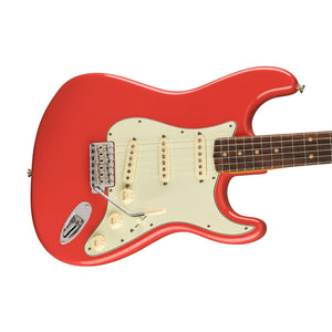 Fender American Vintage II 61 Stratocaster Electric Guitar, RW FB, Fiesta Red