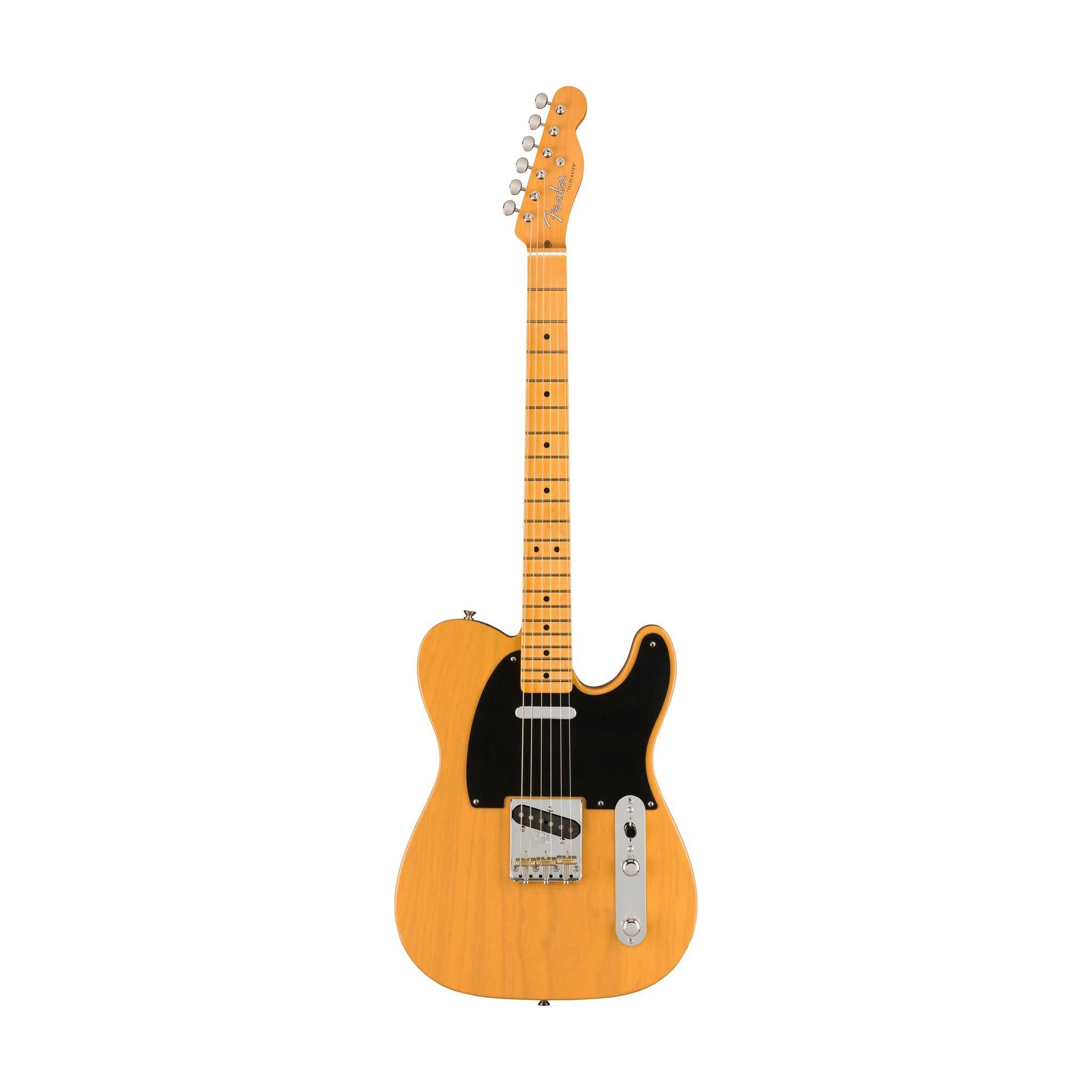 Fender American Vintage II 51 Telecaster Electric Guitar, Maple FB, Butterscotch Blonde