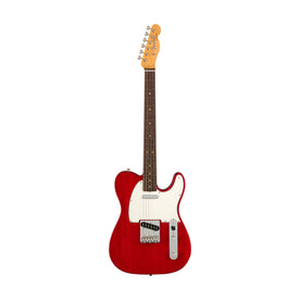 Fender American Vintage II 63 Telecaster Electric Guitar, RW FB, Red Transparent