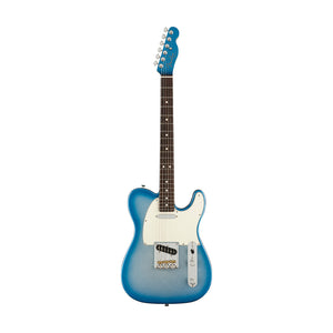 Fender American Showcase Telecaster Electric Guitar, RW FB, Sky Burst Metallic