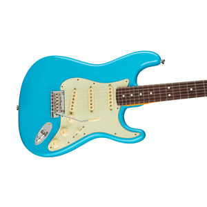 Fender American Professional II Stratocaster Electric Guitar, RW FB, Miami Blue