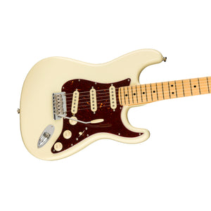 Fender American Professional II Stratocaster Electric Guitar, Maple FB, Olympic White