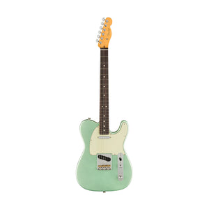 Fender American Professional II Telecaster Electric Guitar, RW FB, Mystic Surf Green