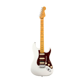 Fender American Ultra HSS Stratocaster Electric Guitar, Maple FB, Arctic Pearl