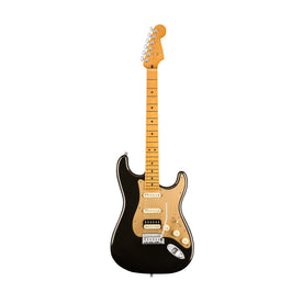 Fender American Ultra HSS Stratocaster Electric Guitar, Maple FB, Texas Tea