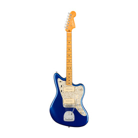 Fender American Ultra Jazzmaster Guitar, Maple FB, Cobra Blue