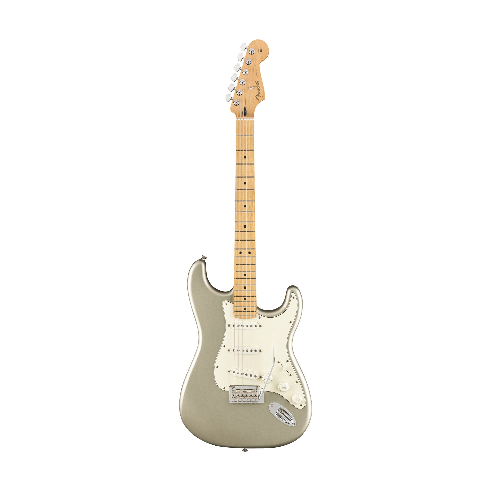 Fender Limited Edition Player Stratocaster Electric Guitar, Maple FB, Inca Silver