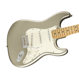 Fender Limited Edition Player Stratocaster Electric Guitar, Maple FB, Inca Silver