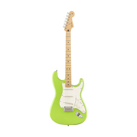 Fender Limited Edition Player Stratocaster Electric Guitar, Maple FB, Electron Green