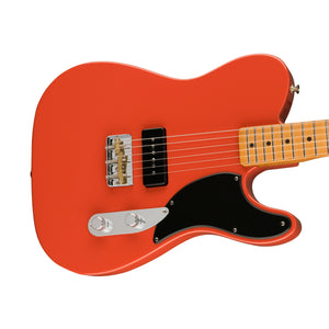 Fender Noventa Telecaster Electric Guitar, Maple FB, Fiesta Red