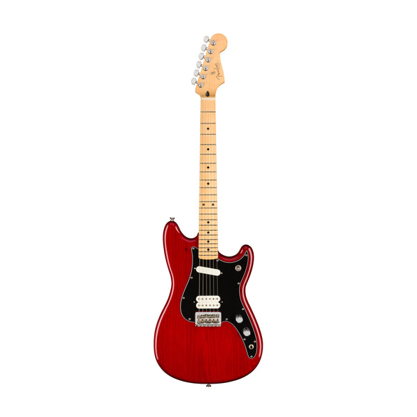 ギター Fender mexico Duo Sonic HS Fender Player Duo-Sonic HS Electric Guitar, Maple FB, Crimson Red