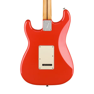 Fender Player HSS Stratocaster Electric Guitar, Maple FB, Fiesta Red w/ Matching Headstock