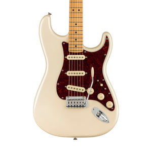 Fender Player Plus Stratocaster Electric Guitar, Maple FB, Olympic Pearl