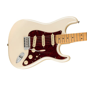 Fender Player Plus Stratocaster Electric Guitar, Maple FB, Olympic Pearl