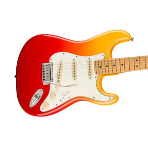Fender Player Plus Stratocaster Electric Guitar, Maple FB, Tequila Sunrise