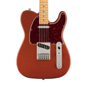 Fender Player Plus Telecaster Electric Guitar, Maple FB, Aged Candy Apple Red