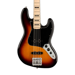 Fender Geddy Lee Jazz Bass Guitar, Maple FB, 3-Tone Sunburst