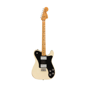 Fender Vintera Road Worn 70s Telecaster Deluxe Electric Guitar, Maple FB, Olympic White