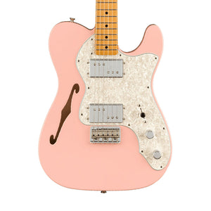 Fender Limited Edition Vintera 70s Telecaster Thinline Electric Guitar, Shell Pink