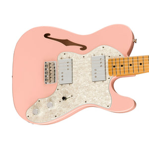 Fender Limited Edition Vintera 70s Telecaster Thinline Electric Guitar, Shell Pink