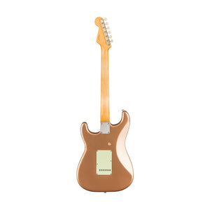 Fender Vintera Road Worn 60s Stratocaster Electric Guitar, PF FB, Firemist Gold